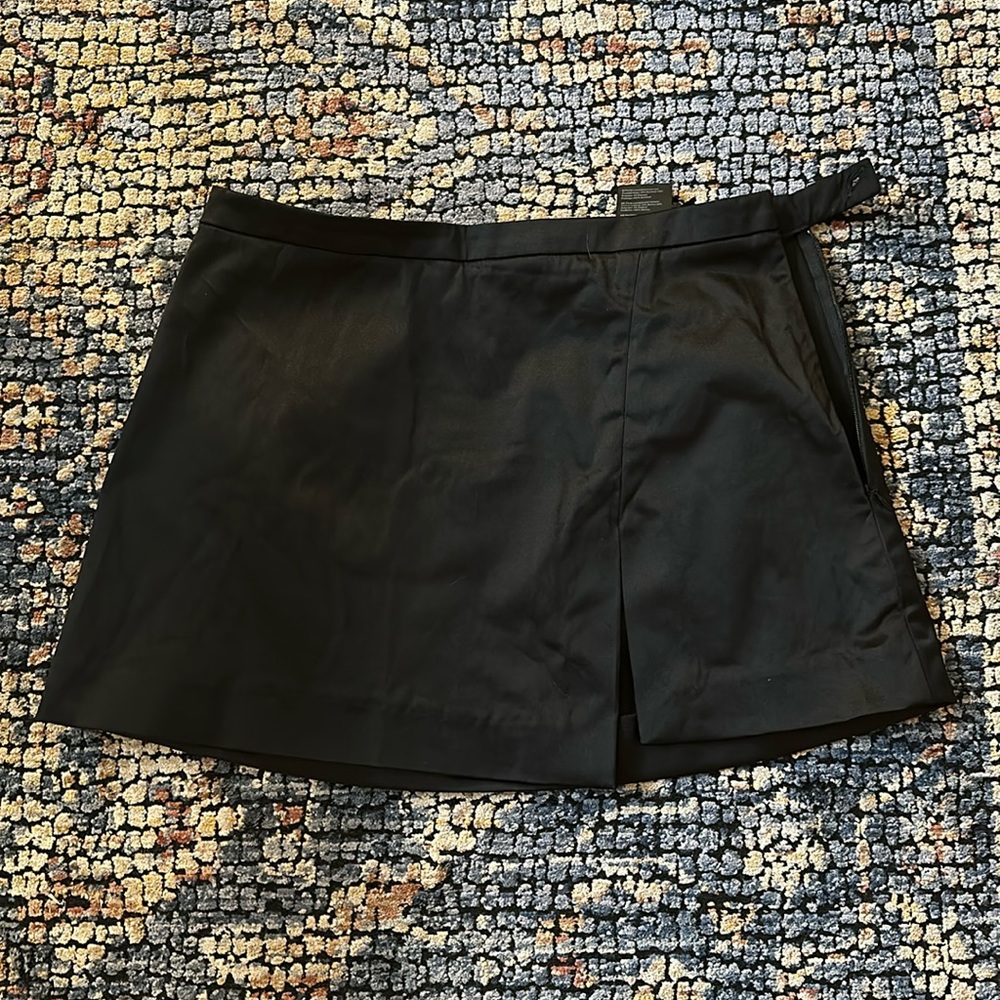 Weekday Satin Mini Skirt